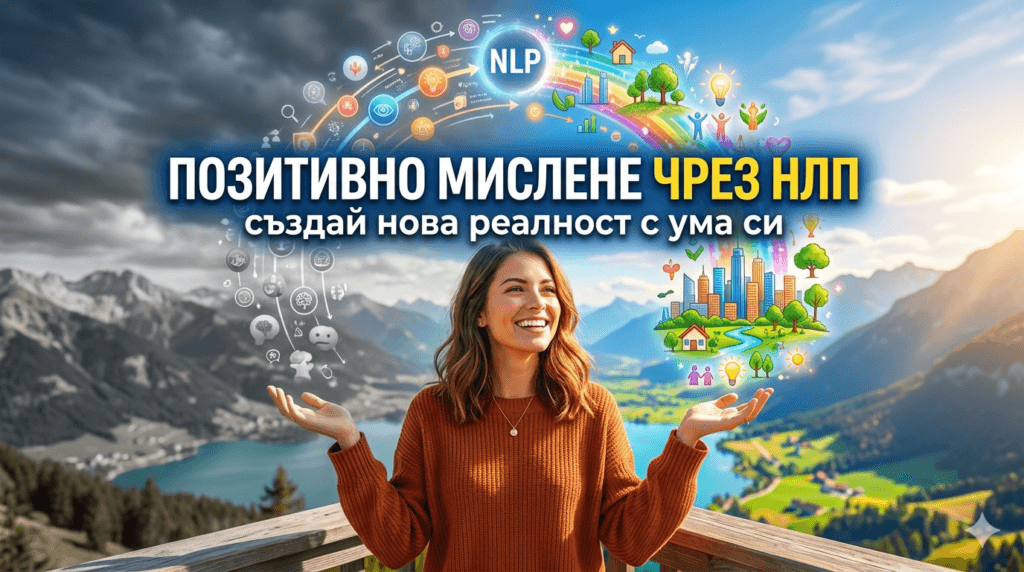 Позитивно мислене чрез НЛП – създай нова реалност с ума си