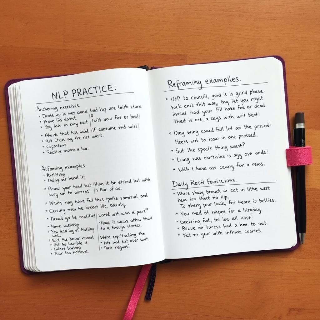 Дневник за НЛП практики и техники за справяне с тревожност